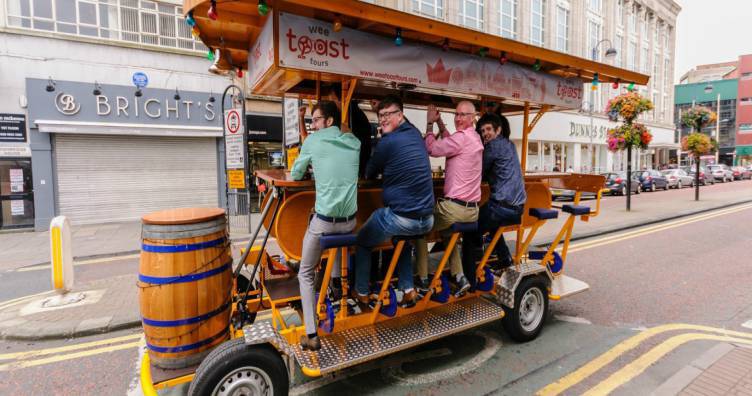 Try the Amsterdam Beerbike