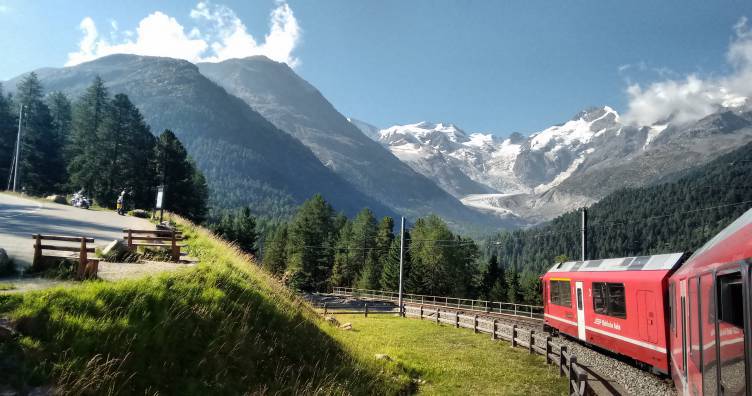 Swiss Alps Bernina Express